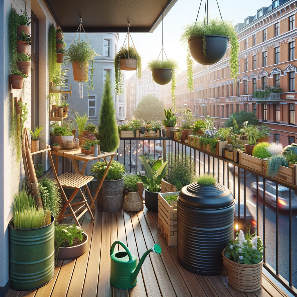 Jardin sur balcon