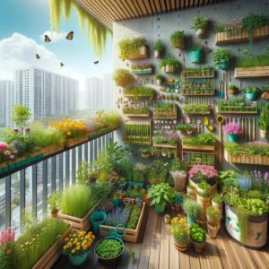 Jardinage écologique sur balcon