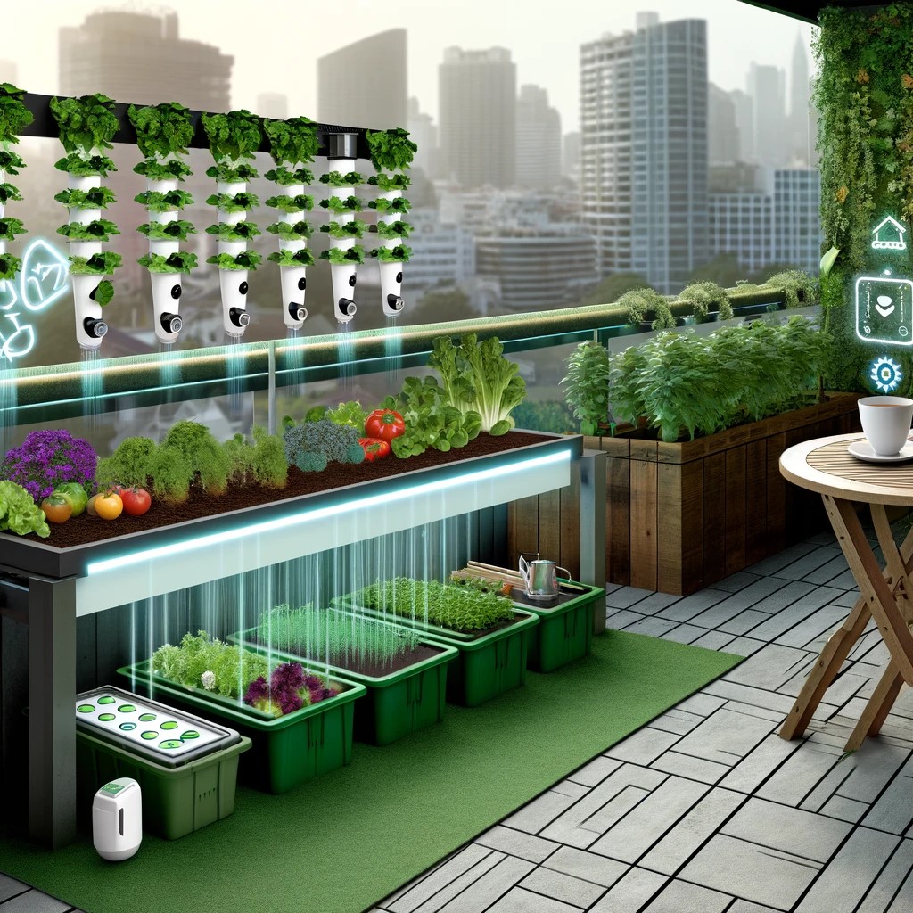 jardin sur balcon du future